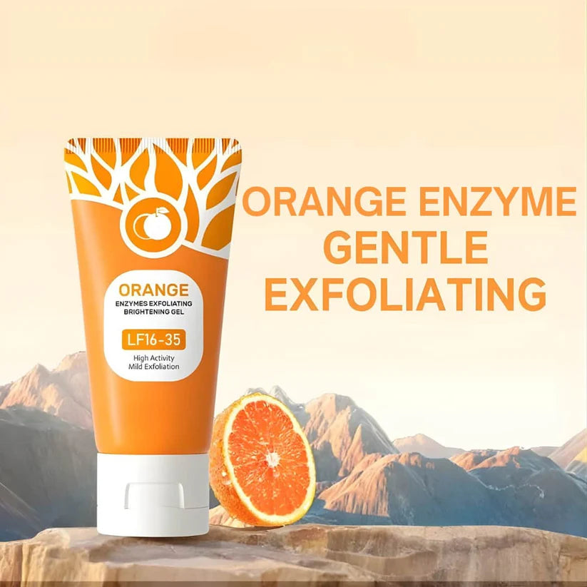 Orange Enzyme Exfoliating Gel – Natural Brightening Therapy