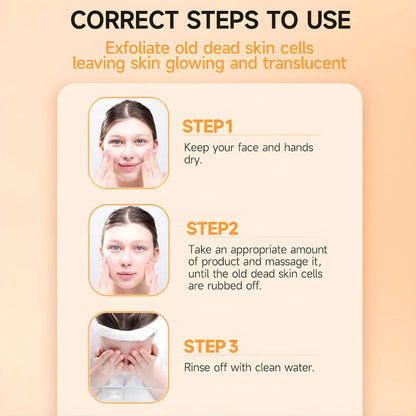 Orange Enzyme Exfoliating Gel – Natural Brightening Therapy